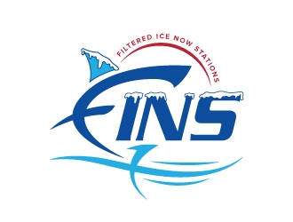 FINS  logo design by sanu