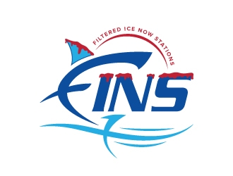 FINS  logo design by sanu