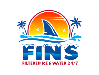 FINS  logo design by haze