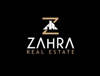 Zahra Real Estate logo design by PANTONE