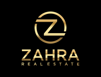 Zahra Real Estate logo design by Editor