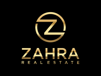 Zahra Real Estate logo design by Editor