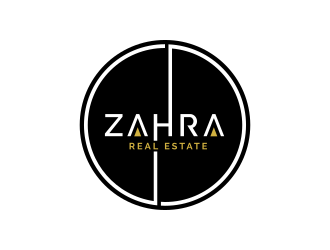 Zahra Real Estate logo design by thegoldensmaug