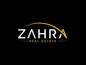 Zahra Real Estate logo design by thegoldensmaug