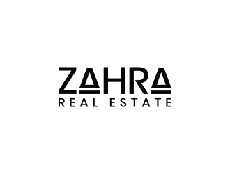 Zahra Real Estate logo design by thegoldensmaug