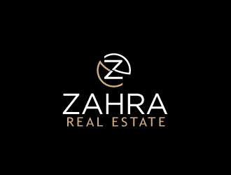 Zahra Real Estate logo design by PANTONE