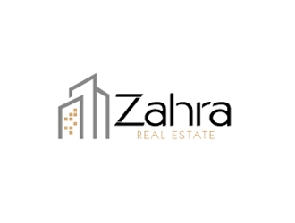 Zahra Real Estate logo design by PANTONE