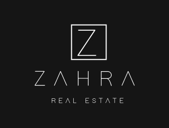 Zahra Real Estate logo design by heba