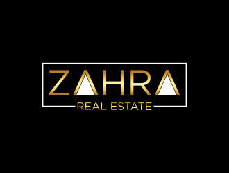 Zahra Real Estate logo design by luckyprasetyo