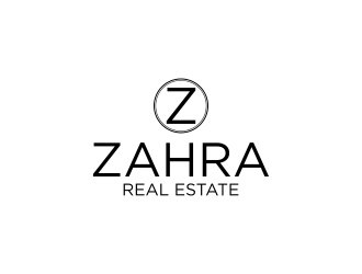 Zahra Real Estate logo design by luckyprasetyo