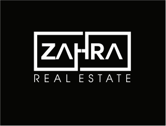 Zahra Real Estate logo design by up2date