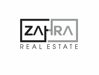 Zahra Real Estate logo design by up2date