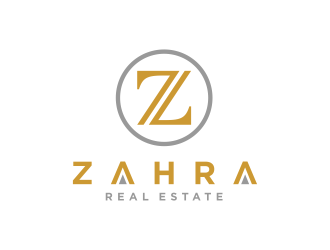 Zahra Real Estate logo design by pionsign