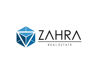 Zahra Real Estate logo design by clayjensen