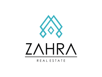 Zahra Real Estate logo design by clayjensen