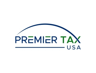 Premier Tax USA logo design by rizuki