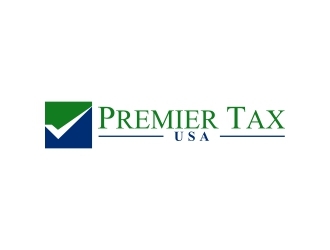 Premier Tax USA logo design by rizuki