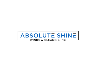 Absolute Shine Window Cleaning Inc. logo design by johana