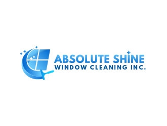 Absolute Shine Window Cleaning Inc. logo design by CreativeKiller