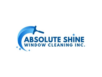 Absolute Shine Window Cleaning Inc. logo design by CreativeKiller