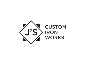 J’s Custom Iron Works logo design by Franky.