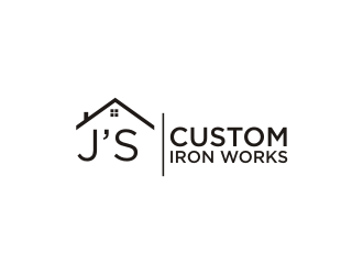 J’s Custom Iron Works logo design by BintangDesign