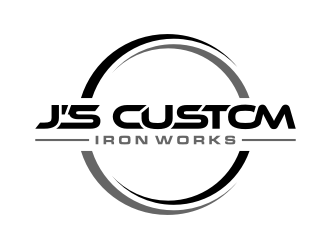 J’s Custom Iron Works logo design by Zhafir