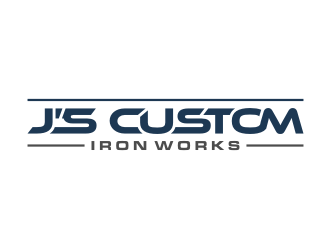 J’s Custom Iron Works logo design by Zhafir