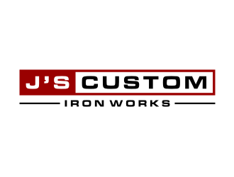 J’s Custom Iron Works logo design by Zhafir