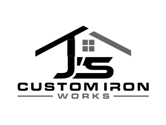 J’s Custom Iron Works logo design by Zhafir