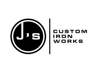 J’s Custom Iron Works logo design by Zhafir