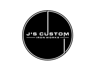 J’s Custom Iron Works logo design by Zhafir