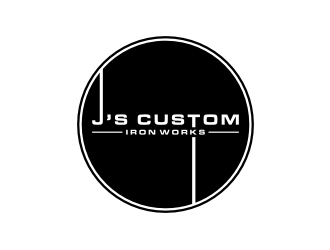 J’s Custom Iron Works logo design by Zhafir