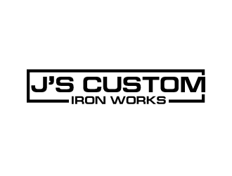 J’s Custom Iron Works logo design by uttam