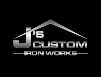 J’s Custom Iron Works logo design by beejo