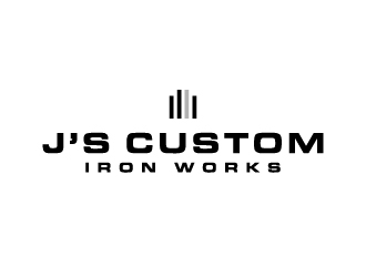 J’s Custom Iron Works logo design by Lovoos