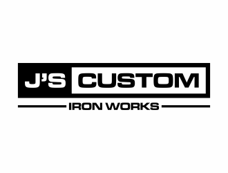 J’s Custom Iron Works logo design by eagerly