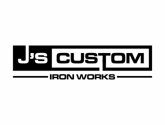 J’s Custom Iron Works logo design by eagerly