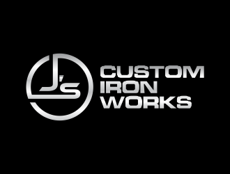 J’s Custom Iron Works logo design by eagerly