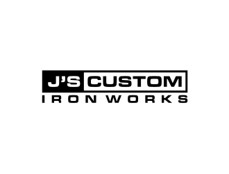 J’s Custom Iron Works logo design by johana