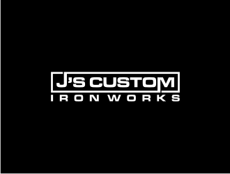 J’s Custom Iron Works logo design by johana