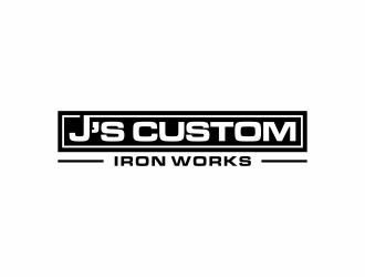 J’s Custom Iron Works logo design by scolessi