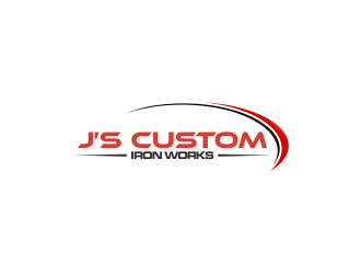 J’s Custom Iron Works logo design by qqdesigns