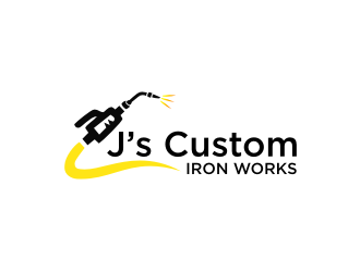 J’s Custom Iron Works logo design by tejo