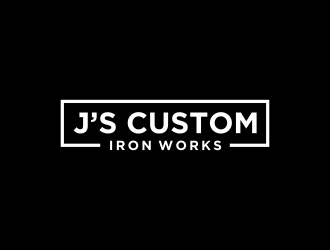 J’s Custom Iron Works logo design by scolessi