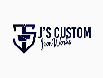 J’s Custom Iron Works logo design by mr_n