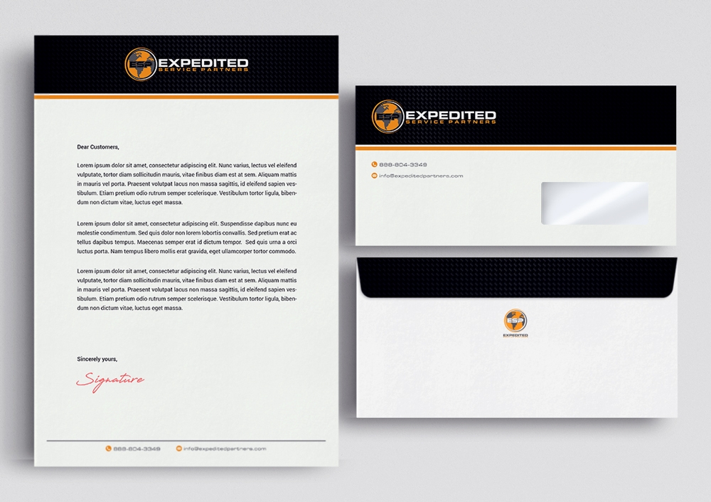 Expedited Service Partners logo design by KHAI