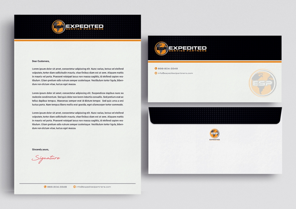 Expedited Service Partners logo design by KHAI