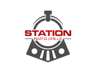 The Station Bar & Grille logo design by Purwoko21