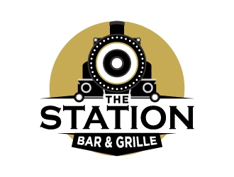 The Station Bar & Grille logo design by iamjason